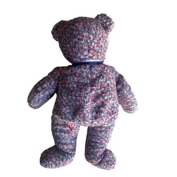 Ty Beanie Buddy USA the Bear NWT 2002 Plush Stuffed Animal Patriotic Exclusive - Picture 9 of 10